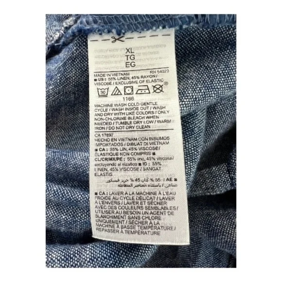 🆕 NWOT Old Navy chambray cami jumpsuit – size XL - Picture 8 of 9